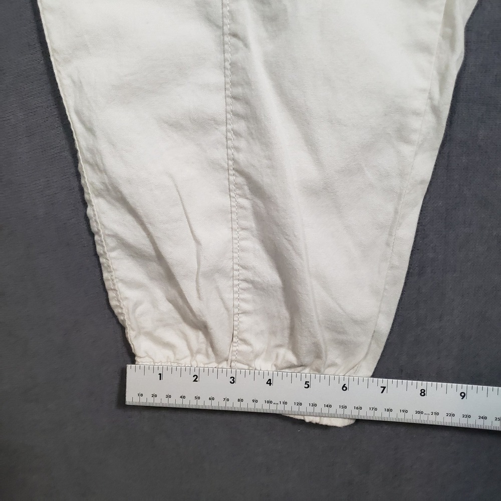 Sonoma Cargo Jogger Pants Womens 14 Beige Cotton Blend Utility Crop - Picture 6 of 10